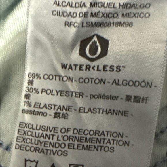 Levis Signature Mid Rise Bootcut Jeans Womens W33 L30 Dark Wash Stretch Denim - Picture 4 of 8